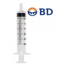 Seringa 3ml S/ Agulha Bico Slip - Bd - Kit C/ 100 unidades