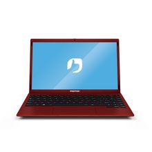 Notebook Positivo Motion Red Q4128CI-1 Intel® Atom® Quad Core™ Linux 4GB 128GB eMMC 14,1'' - vermelho