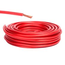 Rolo Cabo Technoise Nacional 9.00mm - (5 Metros Vermelho)