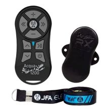Controle Remoto Longa Distância JFA K1200 Acqua Preto