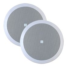 Par de Caixas de Som Arandela JBL 6CO2R Redonda Branca - 50 Watts RMS