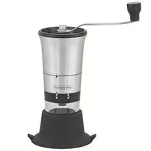 Moedor de Café Tramontina Realce em Acrílico, Aço Inox e Silicone – Preto/Inox
