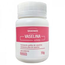 Vaselina Sólida Vasemax Farmax 70g Uso Tópico