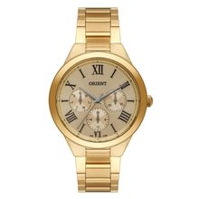 Relógio Orient Feminino Ref: Fgssm072 C3kx Multifunção Dourado