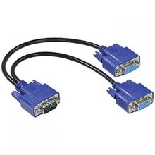 Cabo 1X2 Vga Macho Para 2 Vga Femea