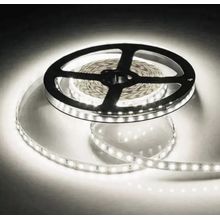 Kit Fita Led 5050 Leds 5M Ip65 Branco Frio + Fonte 3A