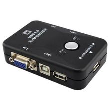 Chaveador kvm usb switch 2 portas vga kvm usb