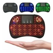 Mini Teclado Wireless Mini Keyboard Usb Sem Fio Com Touch