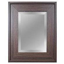 Espelho Euroquadros Bisotê Emoldurado Vision 40x50 cm - Tabaco