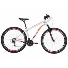 Bicicleta Aro 29 Caloi Velox com 21 Marchas, Quadro 17" e Freio V-Brake - Branca