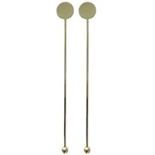 Conjunto de Misturador para Drinks Fracalanza 26281 em Aço Inox Dourado - 2 Peças