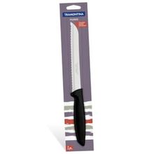 Faca para Pão Tramontina Plenus 8" - Preta