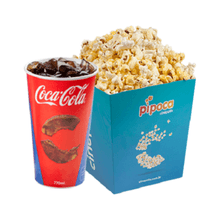 Combo Cinépolis | Pipoca Salgada Média + Refrigerante 700 ml