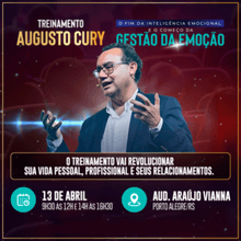 Palestra | Treinamento Augusto Cury Ingresso Inteira Alta Central