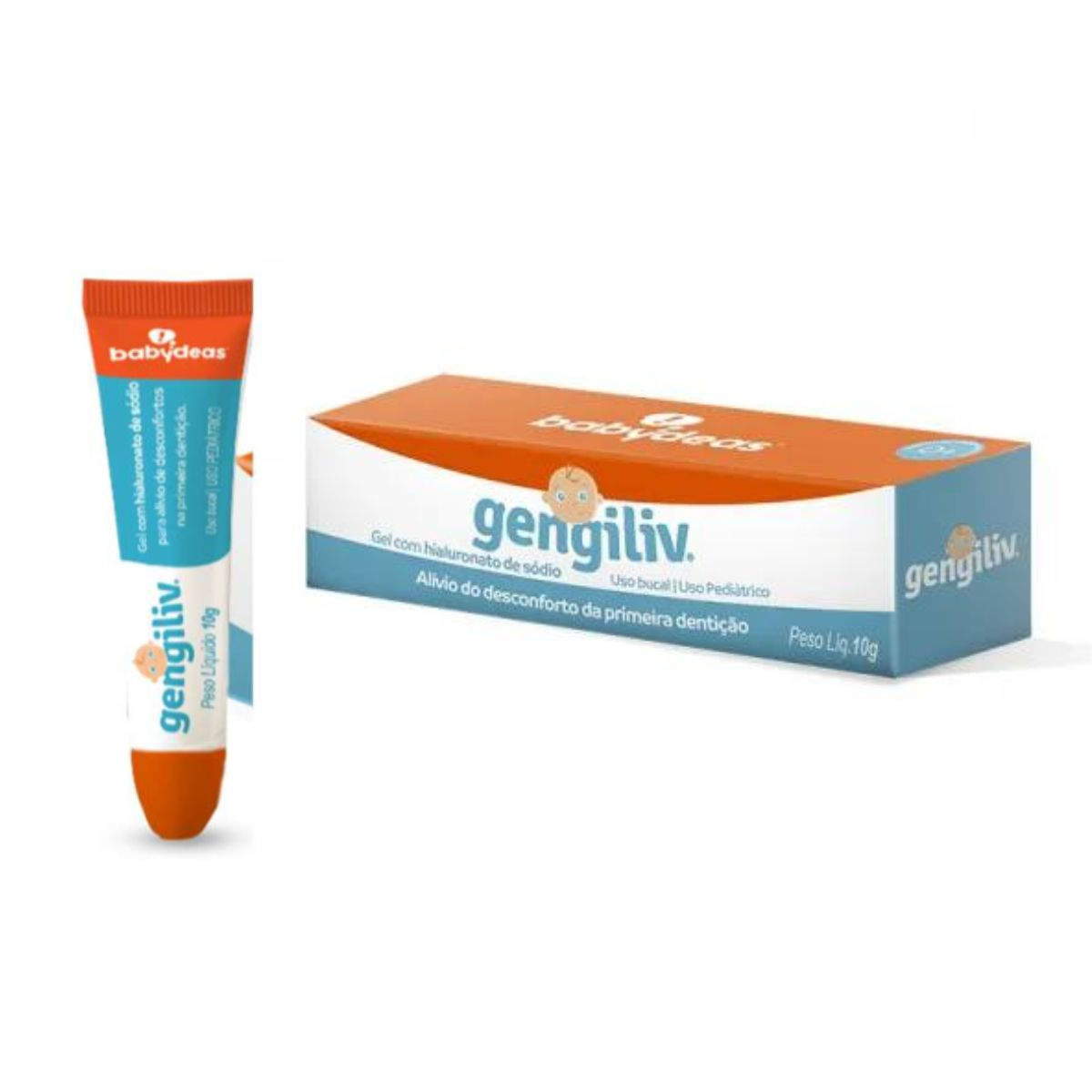 GENGILIV - POMADA PARA ALIVIO DA DOR DA DENTIÇÃO - BABYDEAS - Shop Coopera