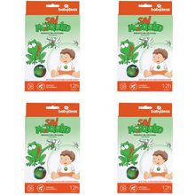 4 SAI MOSQUITO - REPELENTE NATURAL EM ADESIVO 0m+ BABYDEAS