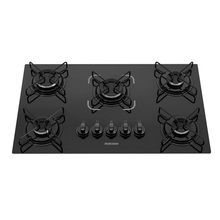 Cooktop Itatiaia Essencial 5 Bocas Vidro Preto Bivolt