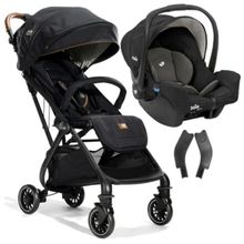 Kit Carrinho Tourist Signature Eclipse + Bebê conforto Gemm Shale - Joie