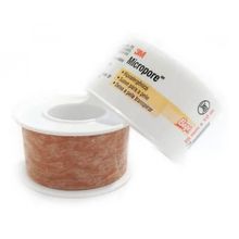 Fita Micropore 3M 2,5cm x 10m Bege