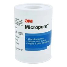 Fita Micopore 3M 10cm x 10m Branca