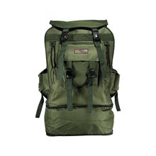 Mochila Canadense Verde Camping 50l Nylon Siliconado