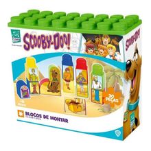 Blocos De Montar -  Scooby - Doo 30 Pecas -  454 SUPER TOYS