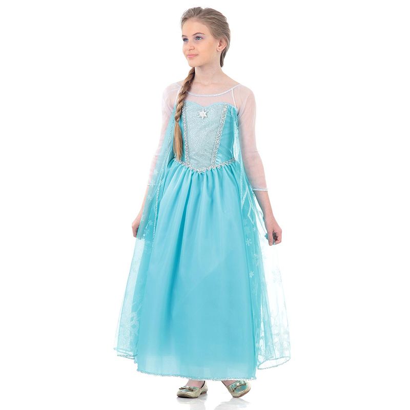 Vestido Fantasia Frozen Infantil Elsa leri go pfro - LOIPOP - Fantasias  para Crianças - Magazine Luiza