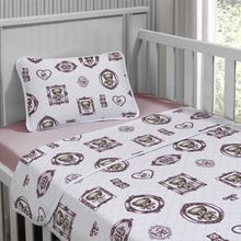 Jogo de Cama Tecebem Malha Mini Cama(Montessoriana)Cristina 3 Peças Rose