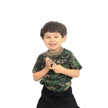 Camiseta Infantil Camuflada | Digital Marpat - Atack