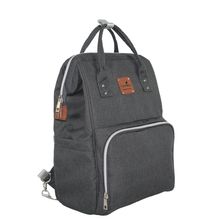 Bolsa Mochila Maternidade Multifuncional Trocador Color Baby Preto