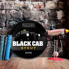 Quadro Fuller's Black Cab Placa de alumínio