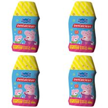 4X GEL DENTAL INFANTIL PEPPA PIG SEM FLUOR 100G -DENTALCLEAN