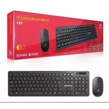 kIt Teclado e Mouse sem fio C3Tech