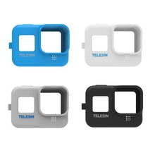 Capa de Silicone para GoPro Hero 8 Black + Cordão Ajustável Telesin