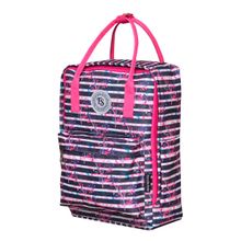 Mochila de Costas Feminina Colorida Quadrada Wincy Ref.30691