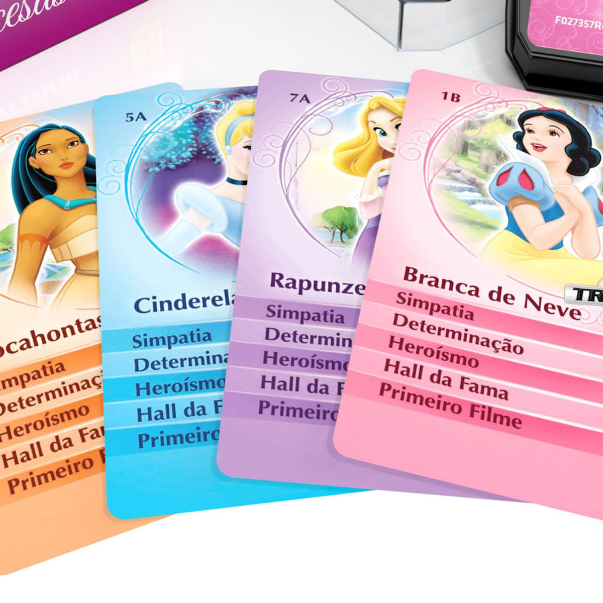 Jogo Super Cards Princesas Encanto Divertido + Nf