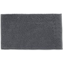 Tapete Buettner Microfibra Antiderrapante Chenille Greco 50x70cm Chumbo