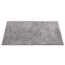 Tapete Buettner Microfibra Antiderrapante Chenille Cadiz 50x100m Prata