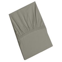 Lençol Tecebem Solteiro Malha C/ Elástico Liso 88cmx188mx30cm Castanho