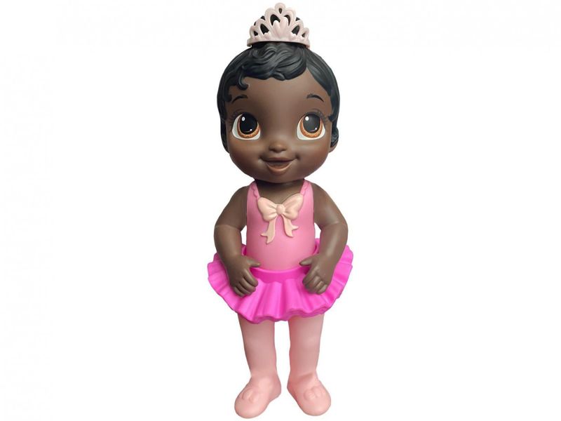 Boneca - Baby Alive Doce Bailarina - Negra Roupa Lilas HASBRO - Shop Coopera