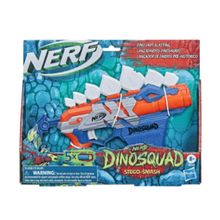 NERF Lanca Dardos Dino Stego-Smash com 5 Dardos Oficiais e Porta Dardos HASBRO