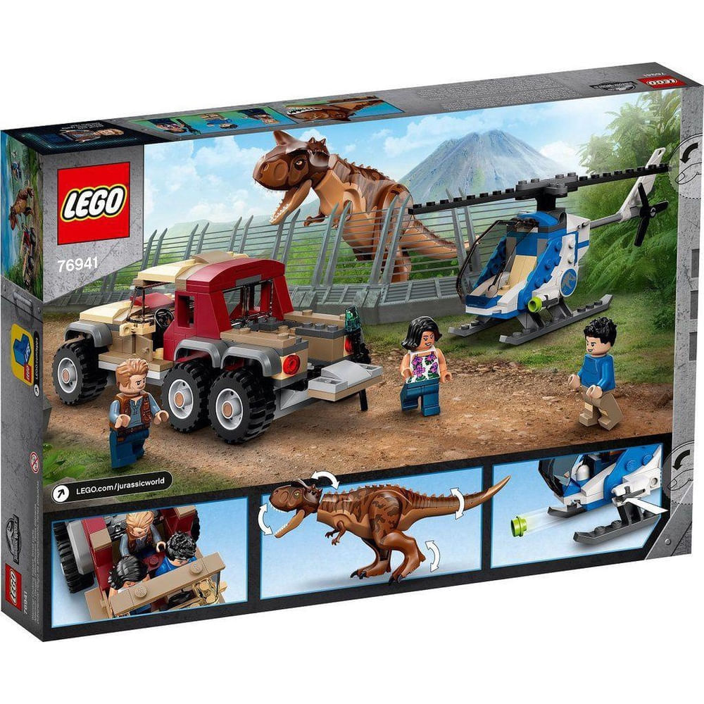 Dinossauro Bloco De Montar Lego Jurassic Brinquedo de Montar - DaiCommerce