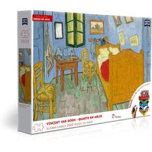 Quebra-cabeca - Cartonado Vicent Van Gogh - Quarto em Arles TOYSTER