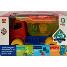 Veiculo Didatico - Baby Land - Dino Sabidinho - Vermelho CARDOSO