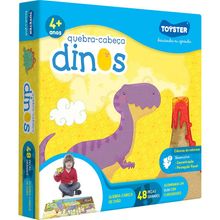 Quebra Cabeca Grandao 48 Pecas Dinos TOYSTER