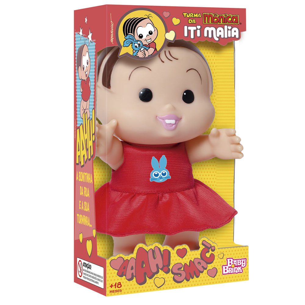 Boneca Turma da Monica Iti Malia - Monica - Shop Coopera