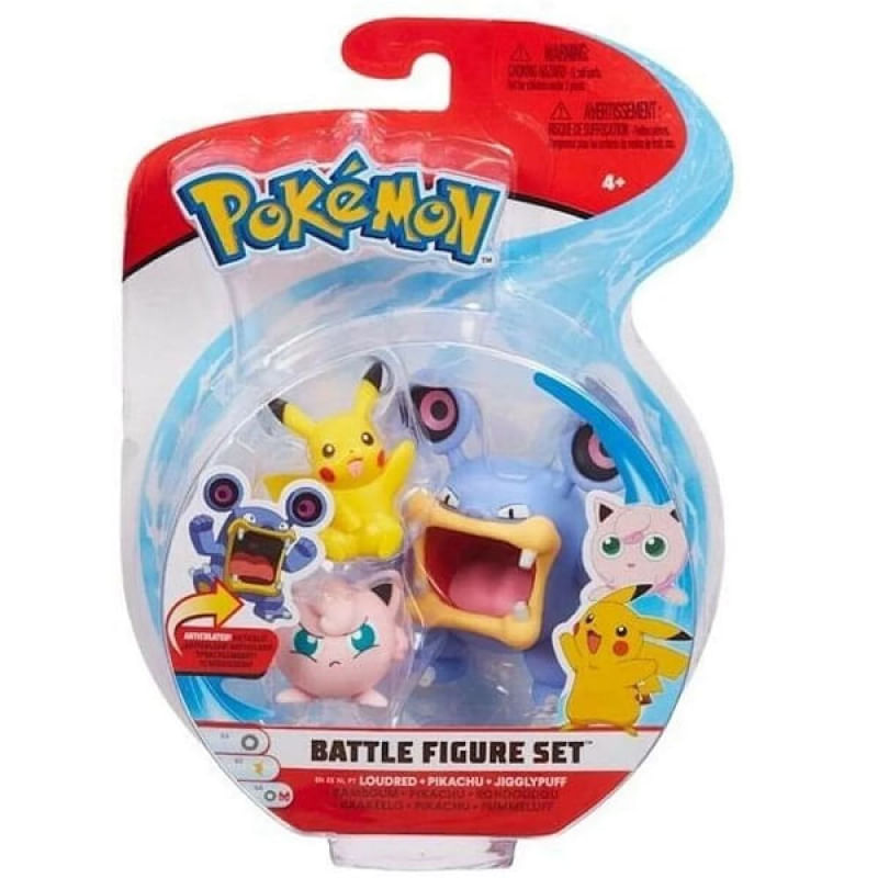 Pokémon Figura de Batalha Pikachu com Case 3282 - BALAÚSTRES BRINQUEDOS -  Loja de Brinquedos - Curitiba