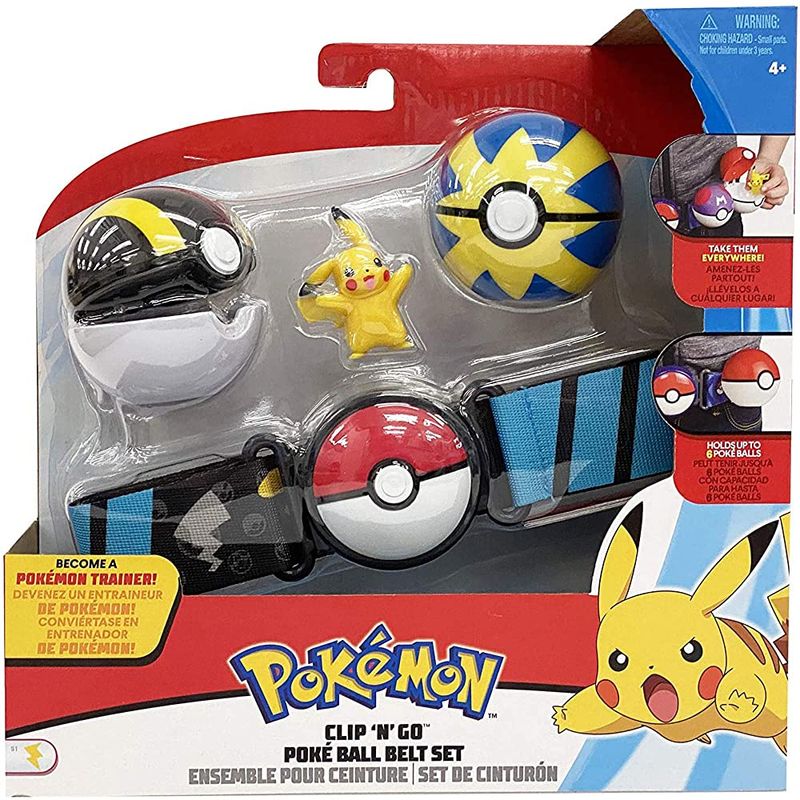 Cinto Pokemon - Com Pokebola e Figura do Pikachu SUNNY BRINQUEDOS - Shop  Coopera