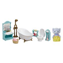 Sylvanian Families - Conjunto Toalete e Banho Com Irma Elefante EPOCH MAGIA