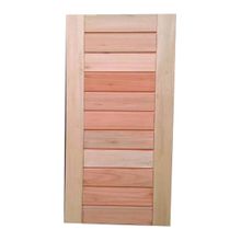 Porta Externa 210x92 Cm Maciça Modelo BBB Eucalipto NeonX